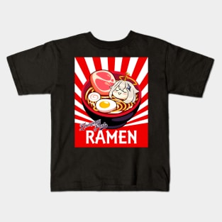 Ramen Emergency Food Kids T-Shirt